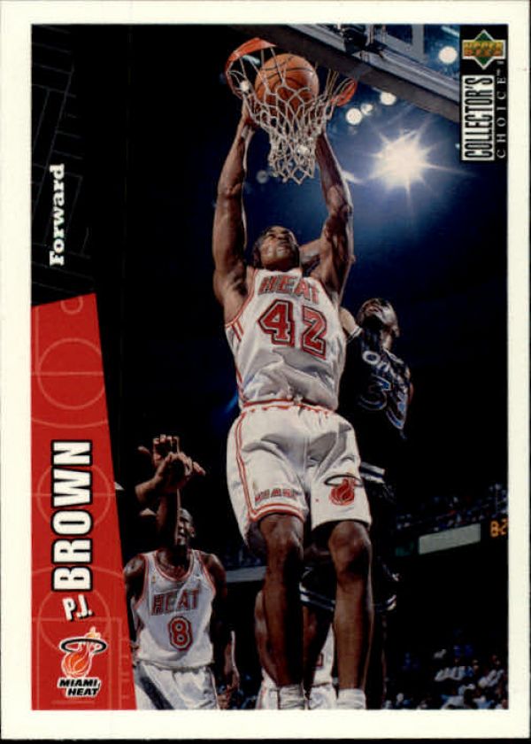 NBA 1996-97 Collector's Choice - No. 272 - PJ Brown