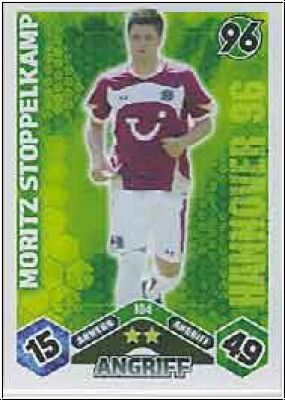 Fussball 2010 / 11 Topps Match Attax - No 104 - M. Stoppelkamp
