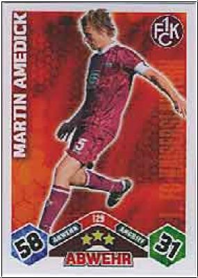 Fussball 2010 / 11 Topps Match Attax - No 129 - Martin Amedick