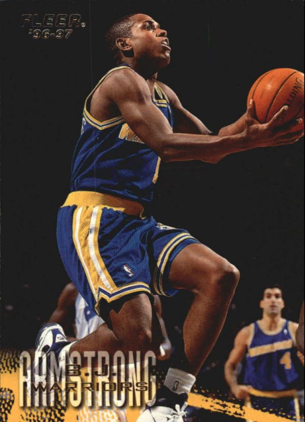 NBA 1996-97 Fleer European - No 215 - B.J. Armstrong