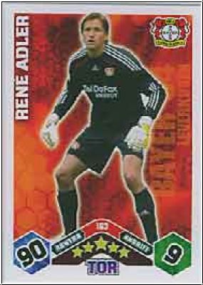 Fussball 2010 / 11 Topps Match Attax - No 163 - Rene Adler