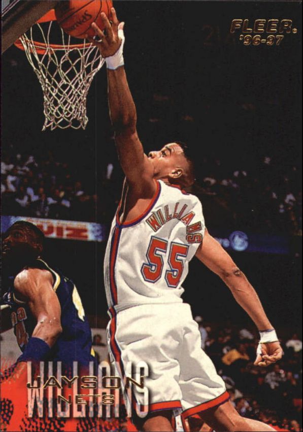 NBA 1996-97 Fleer European - No 253 - Jayson Williams
