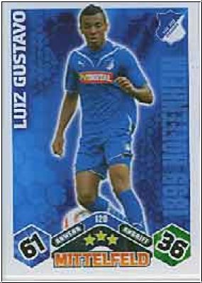 Fussball 2010 / 11 Topps Match Attax - No 120 - Luiz Gustavo