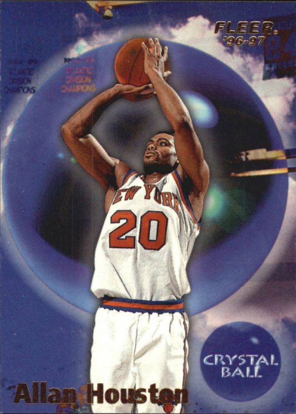 NBA 1996-97 Fleer European - No 300 - Allan Houston