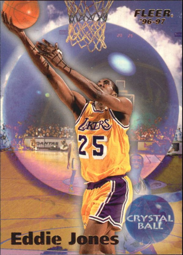 NBA 1996-97 Fleer European - No 301 - Eddie Jones