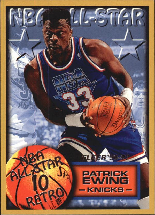NBA 1996-97 Fleer European - No 311 - Patrick Ewing