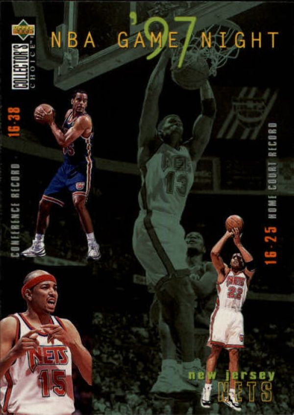 NBA 1997-98 Collector's Choice - No 172 - Kendall Gill / Jim Jackson / Chris Gatling / Jayson Williams