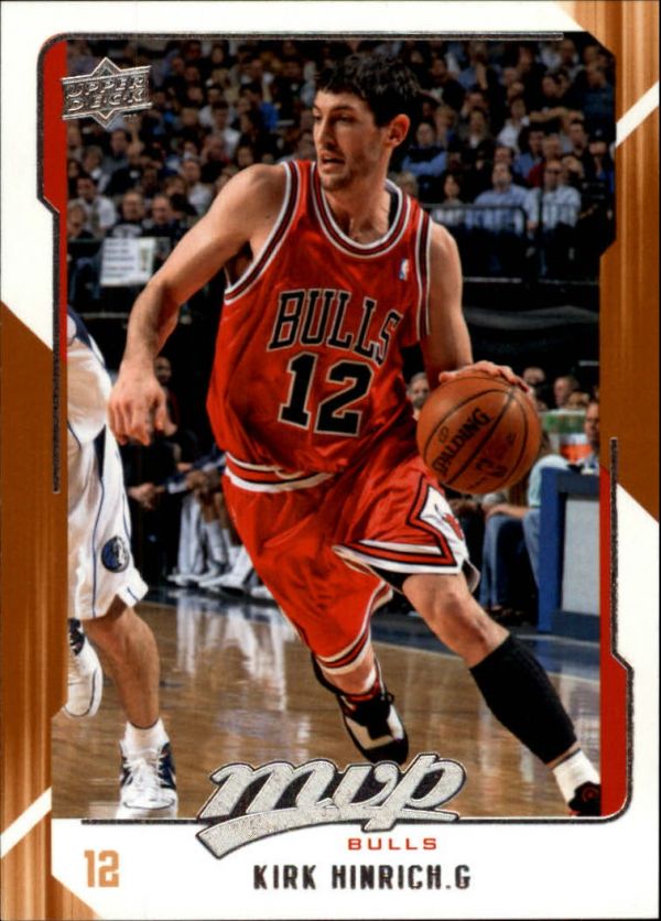 NBA 2008-09 Upper Deck MVP - No 22 - Kirk Hinrich