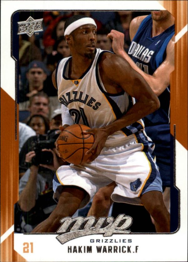 NBA 2008-09 Upper Deck MVP - No 79 - Hakim Warrick