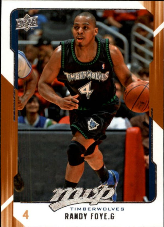 NBA 2008-09 Upper Deck MVP - No 93 - Randy Foye