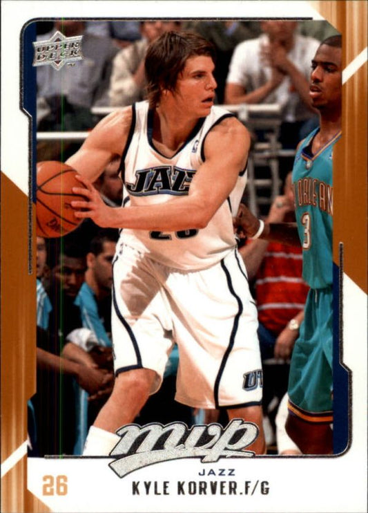 NBA 2008-09 Upper Deck MVP - No 161 - Kyle Korver