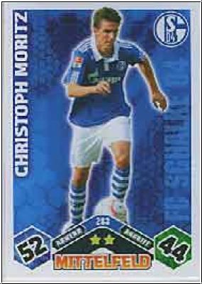 Soccer 2010/11 Topps Match Attax - No 283 - Christoph Moritz