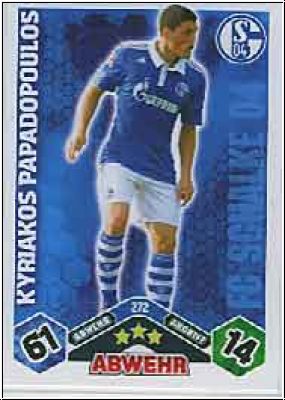 Soccer 2010/11 Topps Match Attax - No 272 - K. Papadopoulos