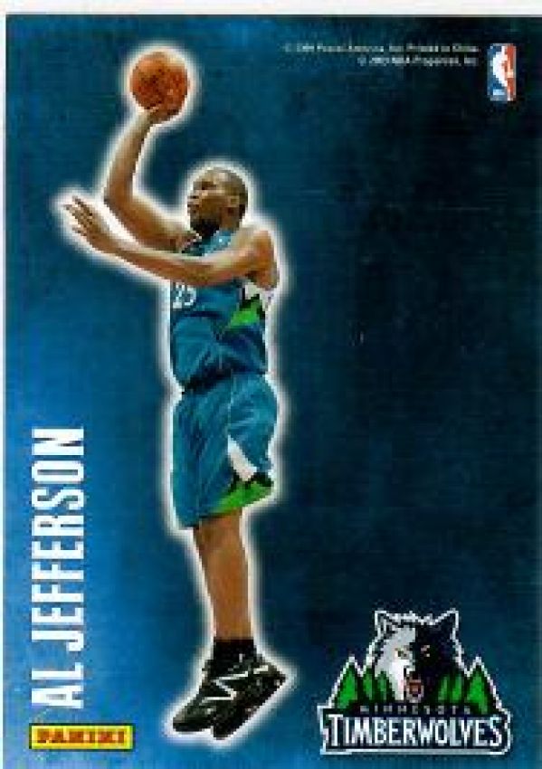 NBA 2009-10 Panini Stickers - No 216 - Al Jefferson