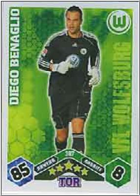 Soccer 2010/11 Topps Match Attax - No 307 - Diego Benaglio