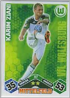 Soccer 2010/11 Topps Match Attax - No 317 - Karim Ziani