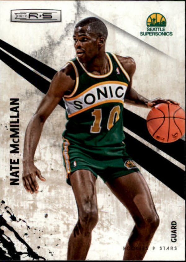 NBA 2010-11 Rookies and Stars - No 112 - Nate McMillan