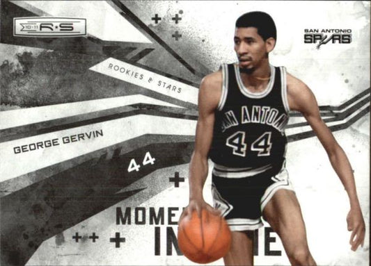 NBA 2010-11 Rookies and Stars Moments in Time - No 5 - George Gervin