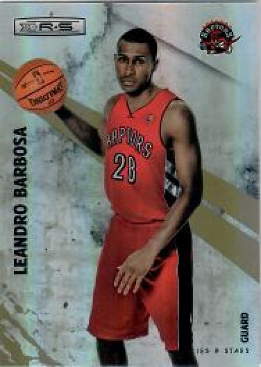 NBA 2010-11 Rookies and Stars Gold Holofoil - No 15 - Leandro Barbosa