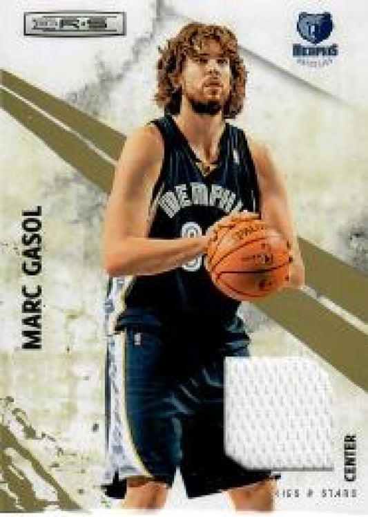 NBA 2010-11 Rookies and Stars Gold Materials - No 58 - Marc Gasol