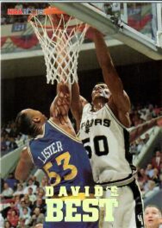 NBA 1993-94 Hoops David's Best - No DB4 - David Robinson