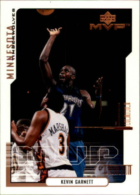 NBA 2000 / 01 Upper Deck MVP - No 190 - Kevin Garnett