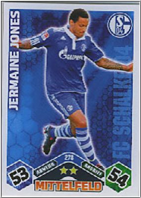 Soccer 2010/11 Topps Match Attax - No 278 - Jermaine Jones