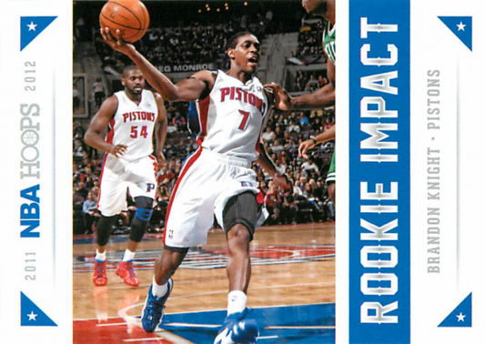 NBA 2012-13 Hoops Rookie Impact - No 2 - Brandon Knight