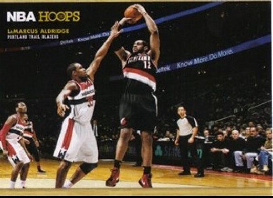 NBA 2012-13 Hoops Courtside - No 18 - LaMarcus Aldridge