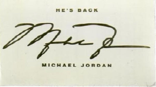 NBA 1995 Upper Deck Michael Jordan Puzzables