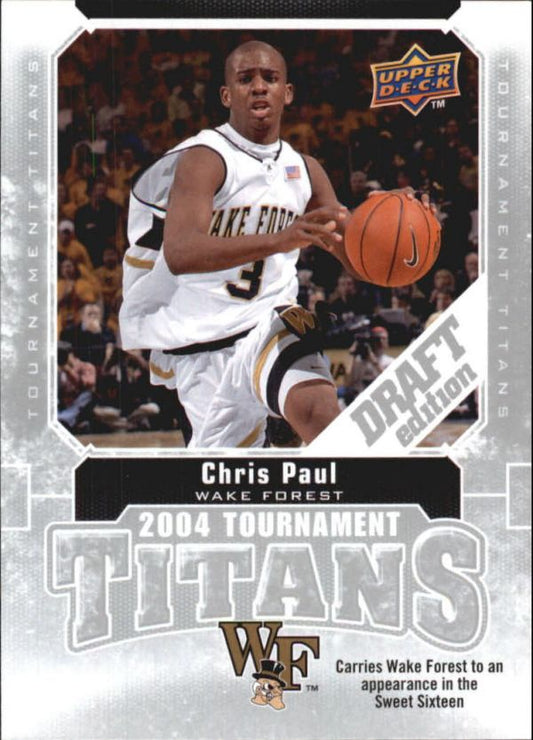 NBA 2009-10 Upper Deck Draft Edition Tournament Titans - No TT-CP - Chris Paul