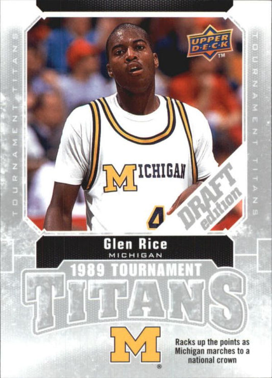 NBA 2009-10 Upper Deck Draft Edition Tournament Titans - No TT-GR - Glen Rice
