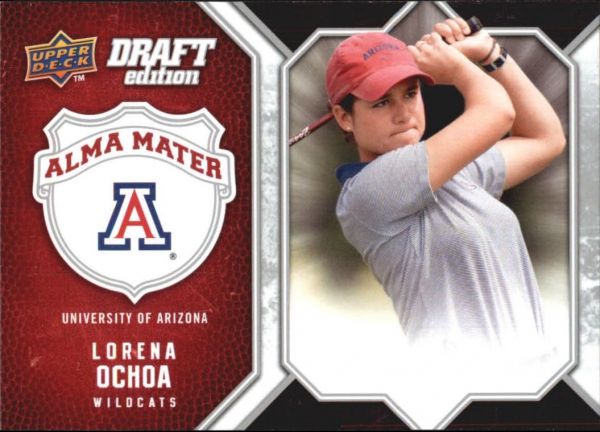 NBA 2009-10 Upper Deck Draft Edition Alma Mater - No AM-LO - Lorena Ochoa