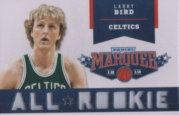 NBA 2012-13 Panini Marquee All-Rookie Team Laser Cut - No 2 - Larry Bird