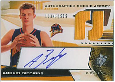 NBA 2004 / 05 SPx - No 125 - Andris Biedrins