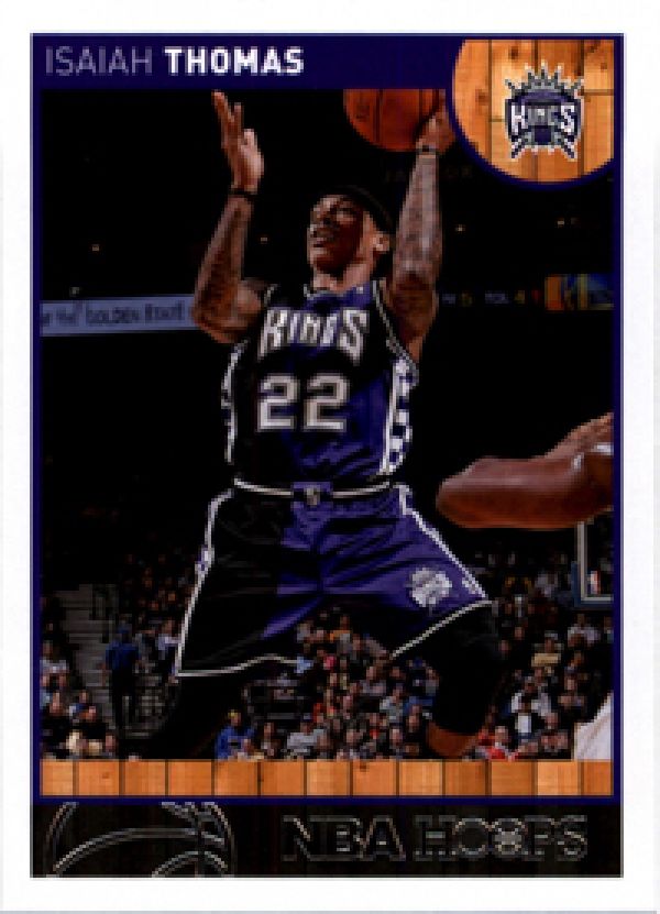 NBA 2013-14 Hoops - No. 130 - Isaiah Thomas