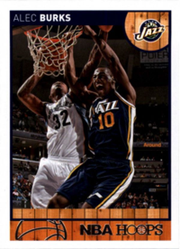 NBA 2013-14 Hoops - No. 165 - Alec Burks