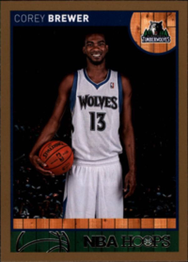 NBA 2013-14 Hoops Gold - No 251 - Corey Brewer