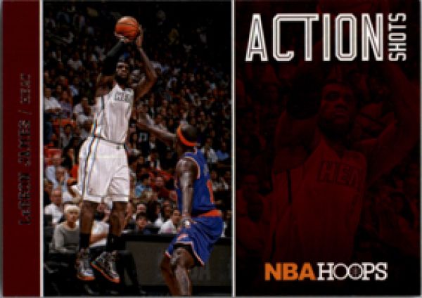 NBA 2013-14 Hoops Action Shots - No 13 - LeBron James