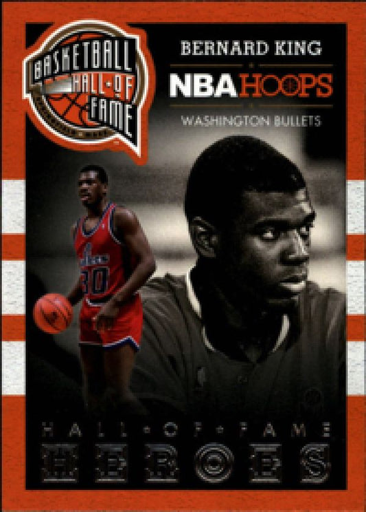 NBA 2013-14 Hoops Hall of Fame Heroes - No 17 - Bernard King