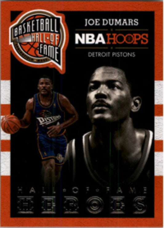 NBA 2013-14 Hoops Hall of Fame Heroes - No 18 - Joe Dumars
