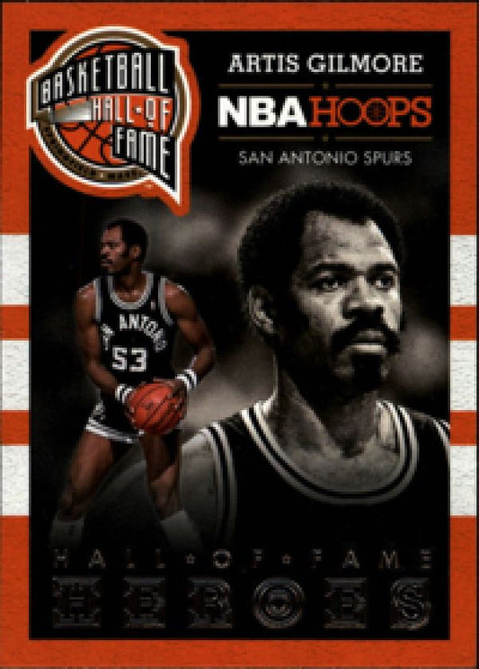 NBA 2013-14 Hoops Hall of Fame Heroes - No 23 - Artis Gilmore