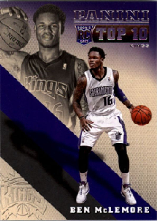 NBA 2013-14 Panini Rookie Top 10 - No 4 - Ben McLemore