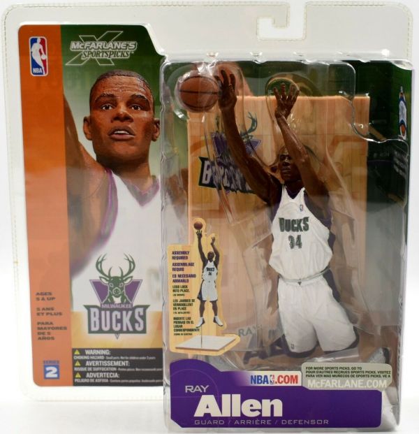 NBA 2002 McFarlane Figur - Serie 2 - Ray Allen