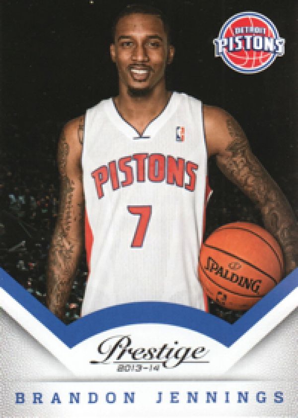 NBA 2013-14 Prestige - No 110 - Brandon Jennings