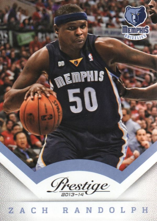 NBA 2013-14 Prestige - No 150 - Zach Randolph