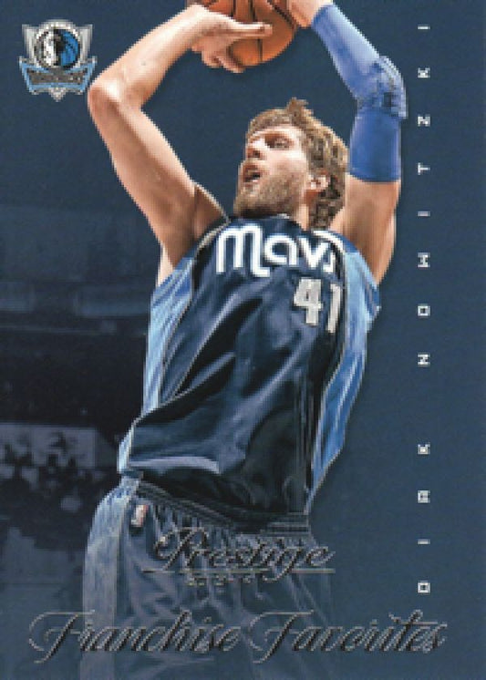 NBA 2013-14 Prestige Franchise Favorites - No 7 - Dirk Nowitzki