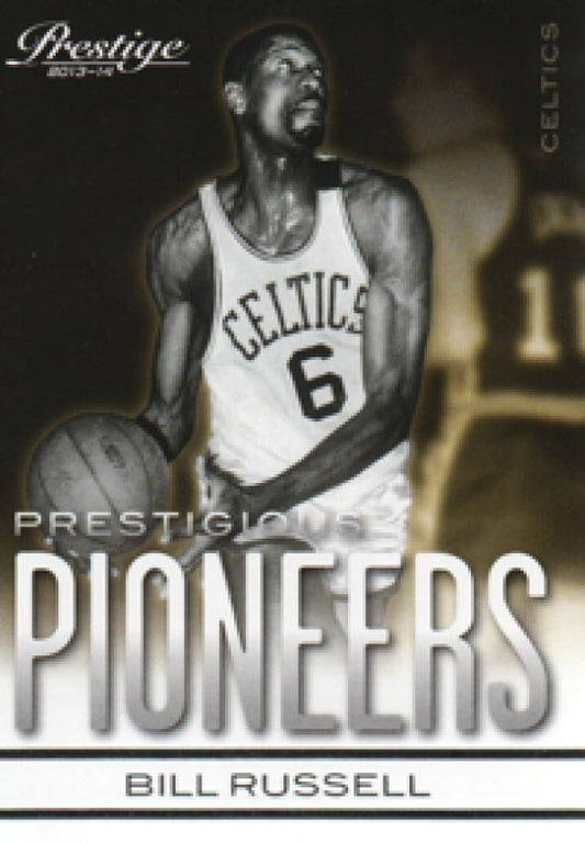 NBA 2013-14 Prestige Prestigious Pioneers - No 16 - Bill Russell