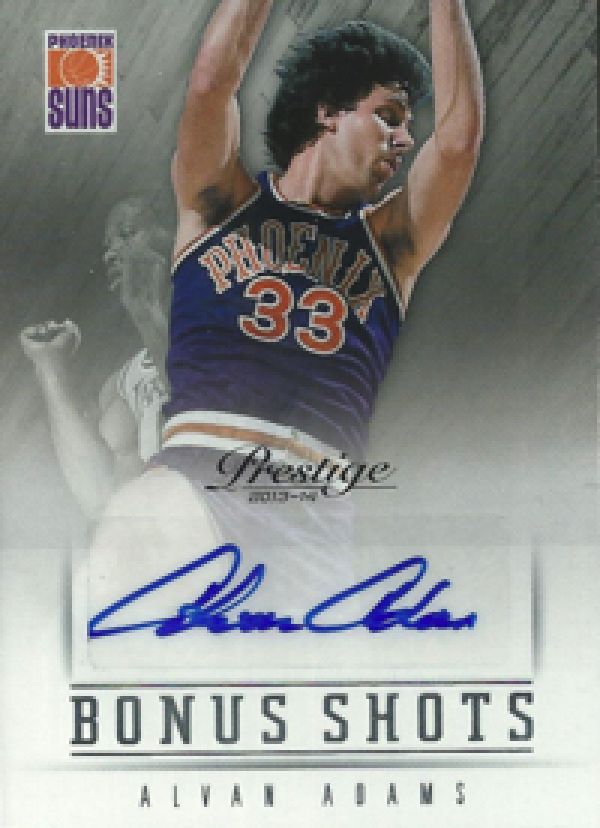 NBA 2013-14 Prestige Bonus Shots Autographs - No 49 - Alvan Adams