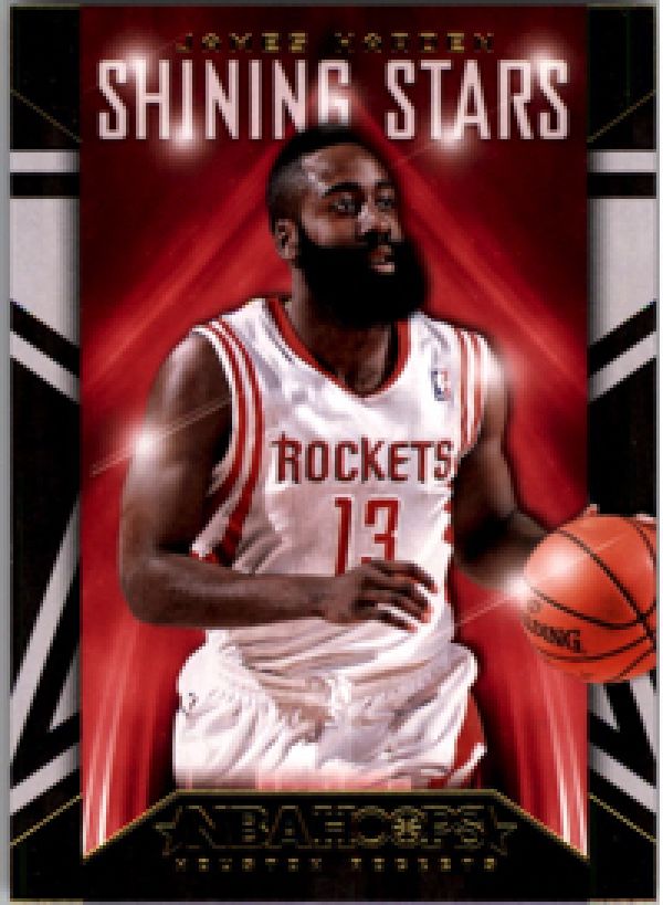 NBA 2014-15 Hoops Shining Stars - No 18 - James Harden